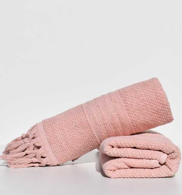 Guest towel HANNABAL salmon color 