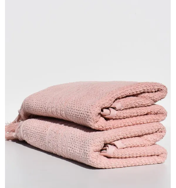 Guest towel HANNABAL salmon color 