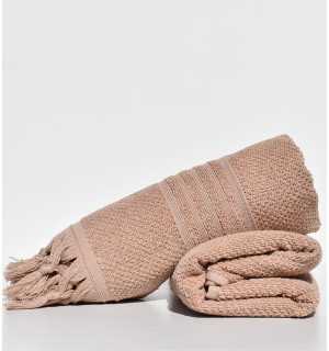 Guest towel HANNABAL dark beige  2