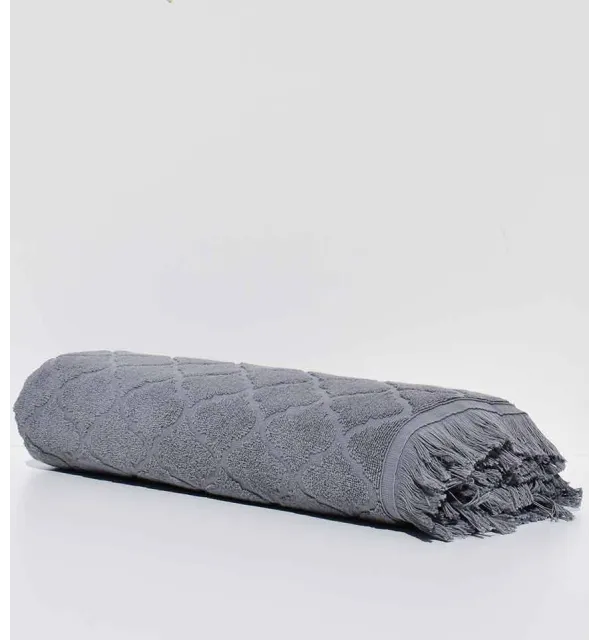 Bath towels Elyssa grey 