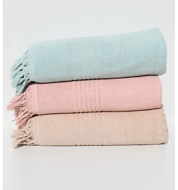 Bath towels HAMILCAR Salmon 