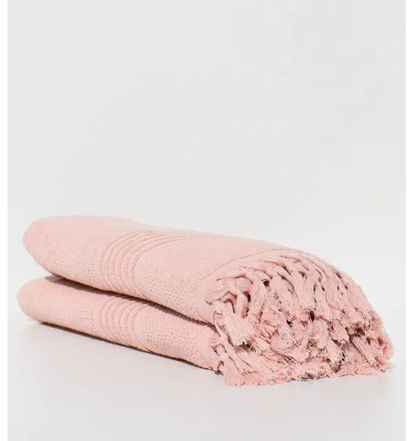 Bath towels HAMILCAR Salmon 