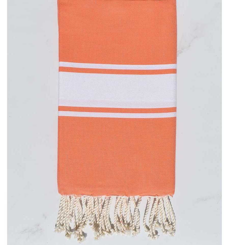 Beach towel orange