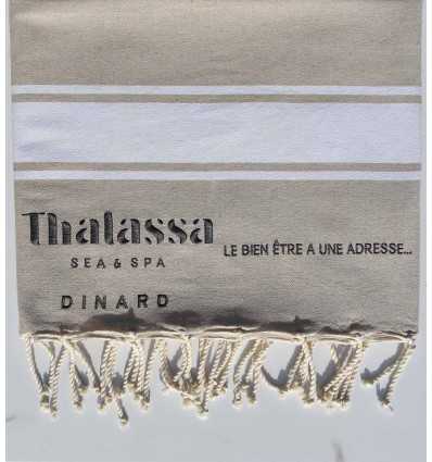 Embroidered beach towel Thalassa Sea & Spa