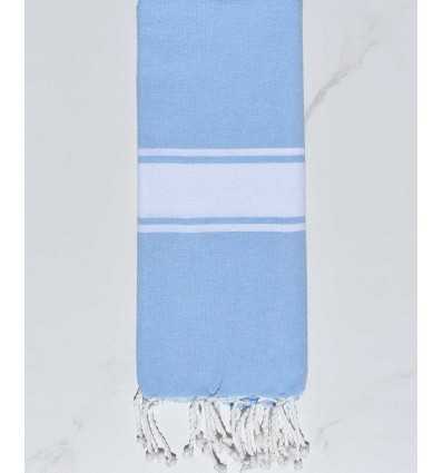 Light blue flat KID beach towel