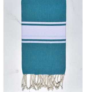 Beach Towel Flat blue Duck  - 1 2
