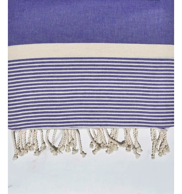 Thrown medium 1.5*2.5m dark lavender blue  - 1