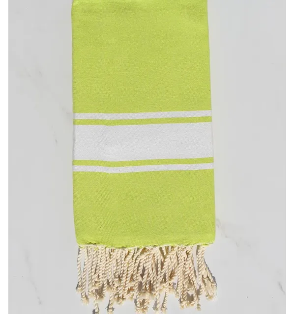 Lime green fouta Fouta Tunisia - 1