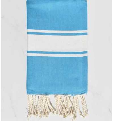 Carribean Blue beach towel