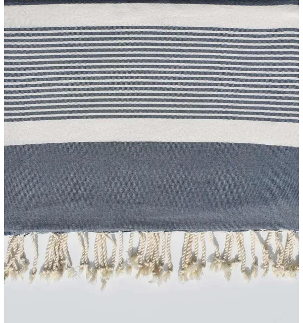Blue horizon throw 2m * 2.80m Fouta Tunisia - 2