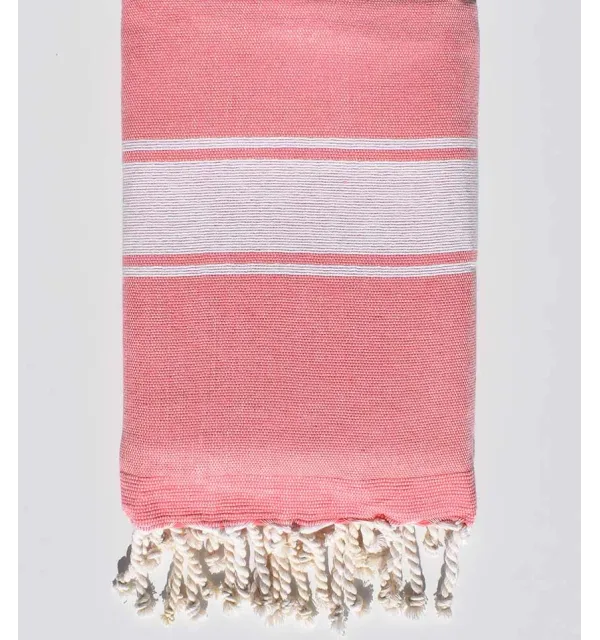 Pink incarnadin beach towel sponge  - 1