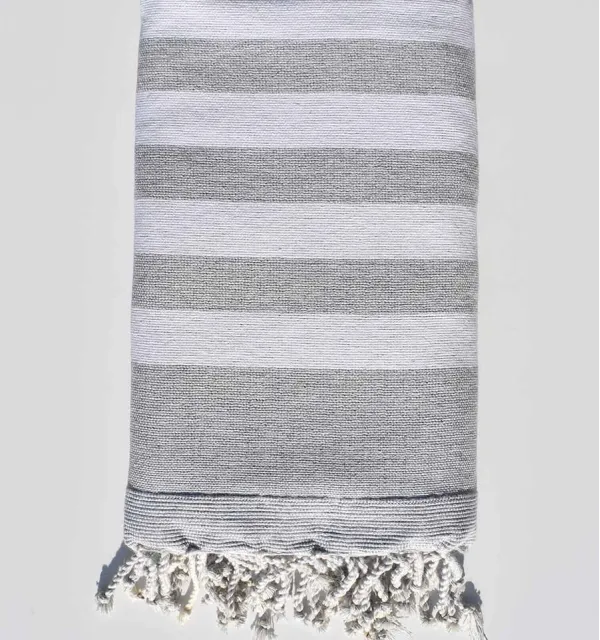 light gray and gray beach towel sponge  - 1