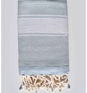 Light blue coral beach towel sponge  - 2 2