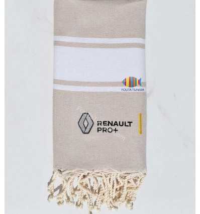  Renault embroidered beach towel