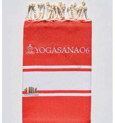 Personalized beach towel for yoga