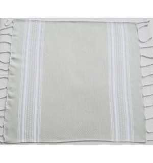 Mini almond green fouta Fouta Tunisia - 1 2