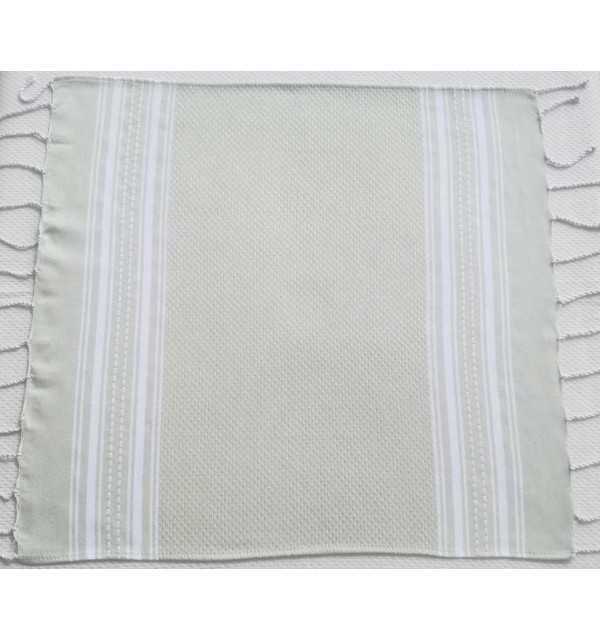 Mini almond green fouta Fouta Tunisia - 2