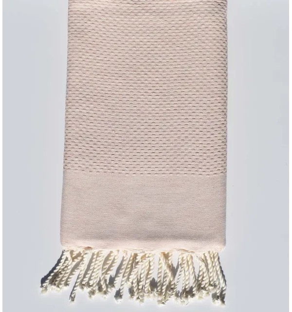 Light pink mixed beach towel  - 1