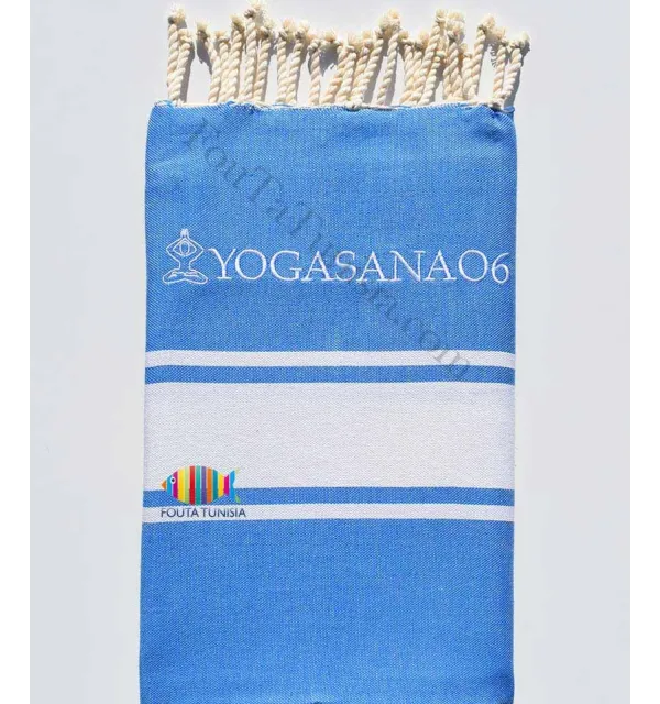 Embroidered Yoga Beach Towel Fouta Tunisia - 7