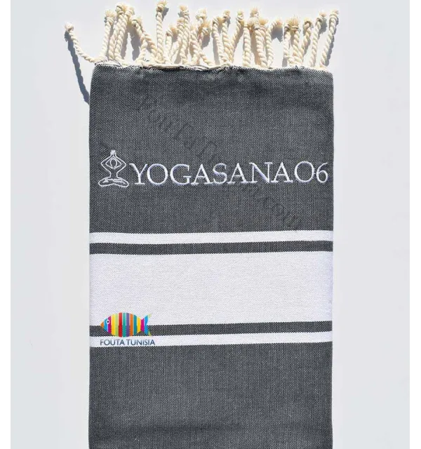 Embroidered Yoga Beach Towel Fouta Tunisia - 8